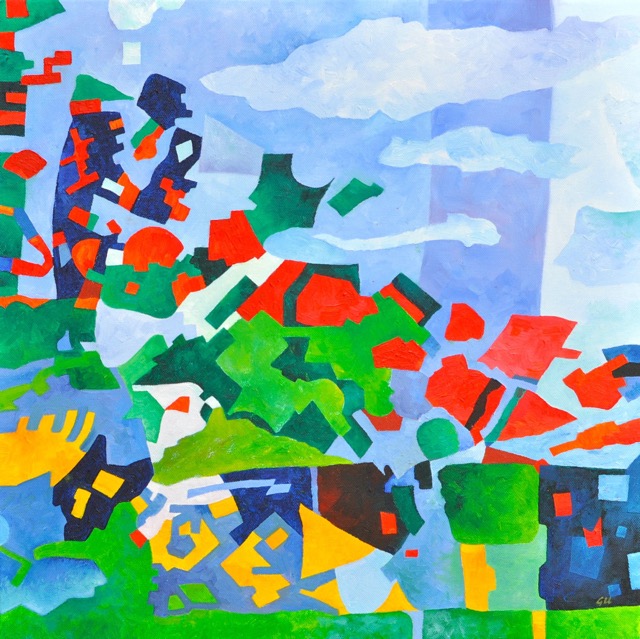 Ljusning, olja 50x50