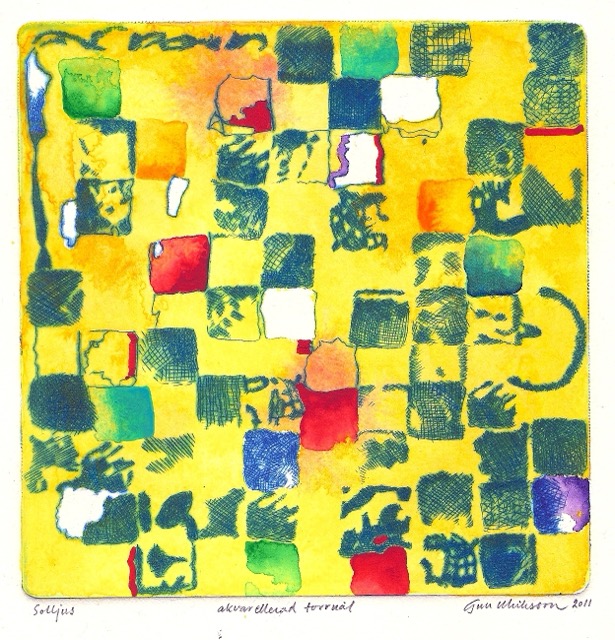 Solljus, 15x15