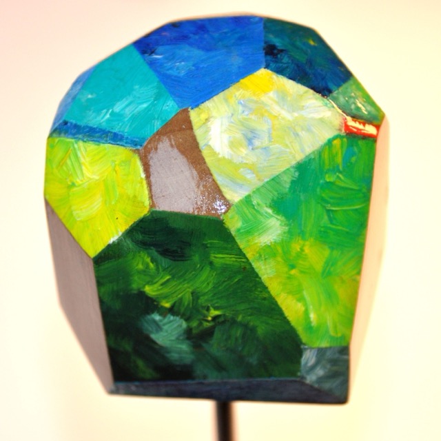 Körsbärsträd, träskulptur