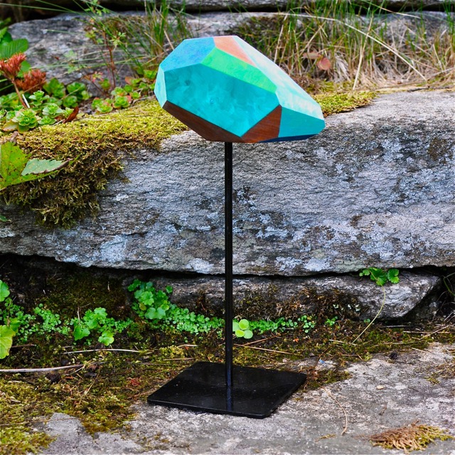 Planta III,träskulptur